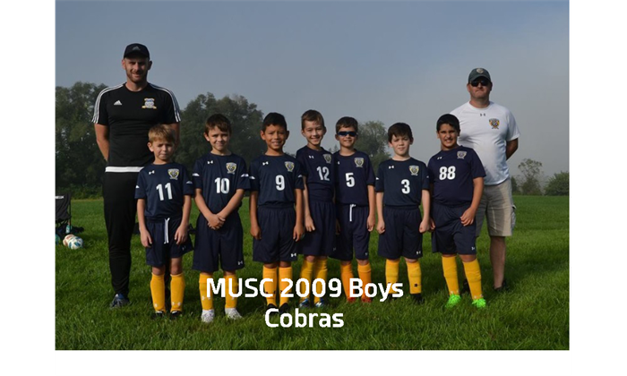 MUSC 2009 Boys Cobras